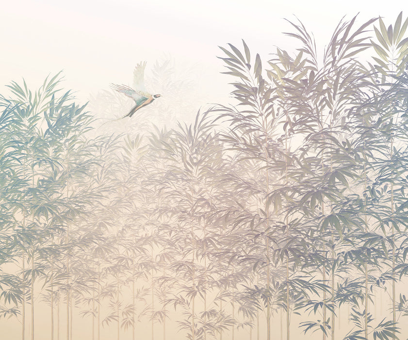 Digitaldruck Vlies Fototapete | Bamboo Paradise | 300 x 250 cm