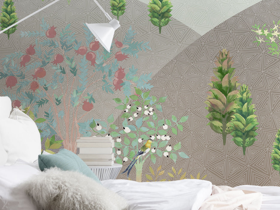 Digitaldruck Vlies Fototapete | Persian Garden | 300 x 250 cm