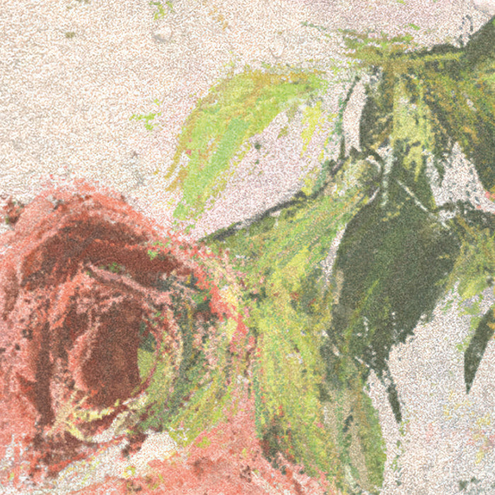 Digitaldruck Vlies Fototapete | Wall Roses | 300 x 250 cm