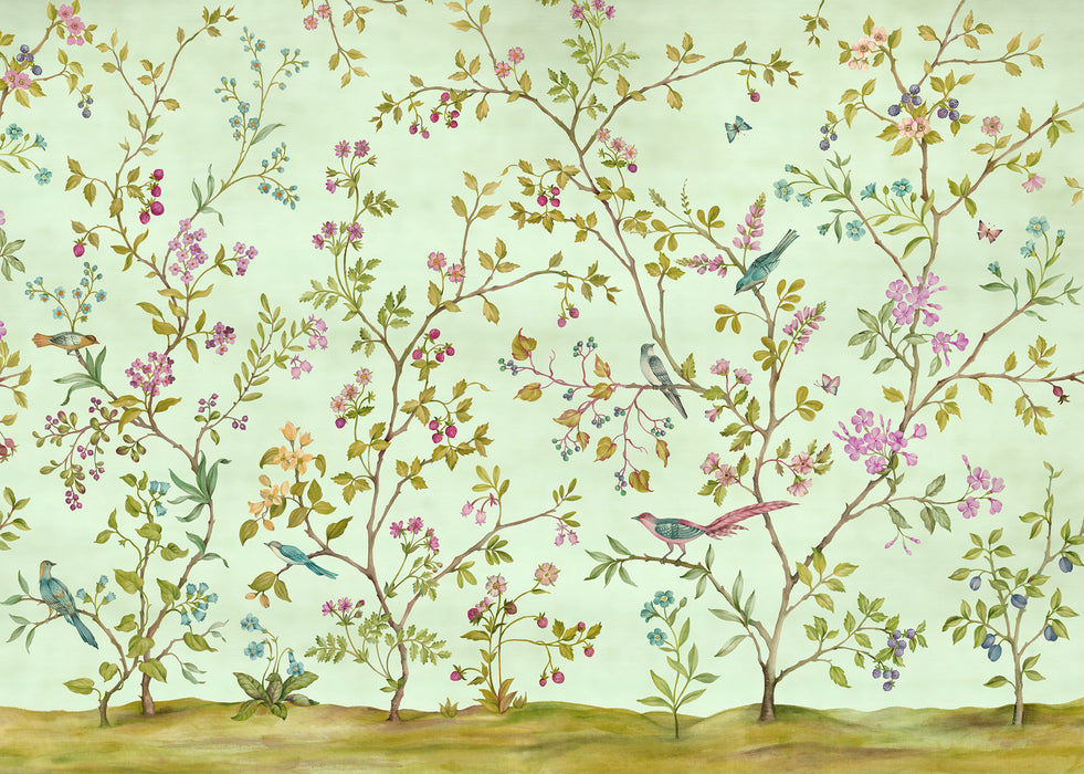 Digitaldruck Vlies Fototapete | Oiseaux du Paradis | 350 x 250 cm