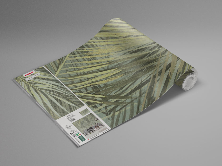 Digitaldruck Vlies Fototapete | Palm Fronds | 350 x 250 cm