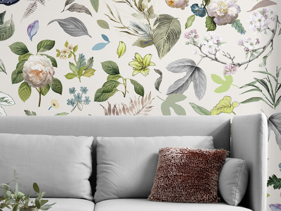 Digitaldruck Vlies Fototapete | Les Quatre Saisons | 350 x 250 cm