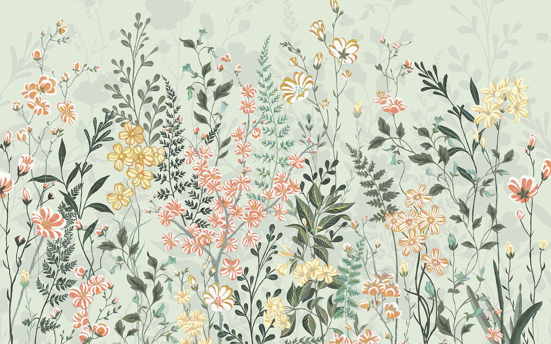 Digitaldruck Vlies Fototapete | Hay Meadow | 400 x 250 cm