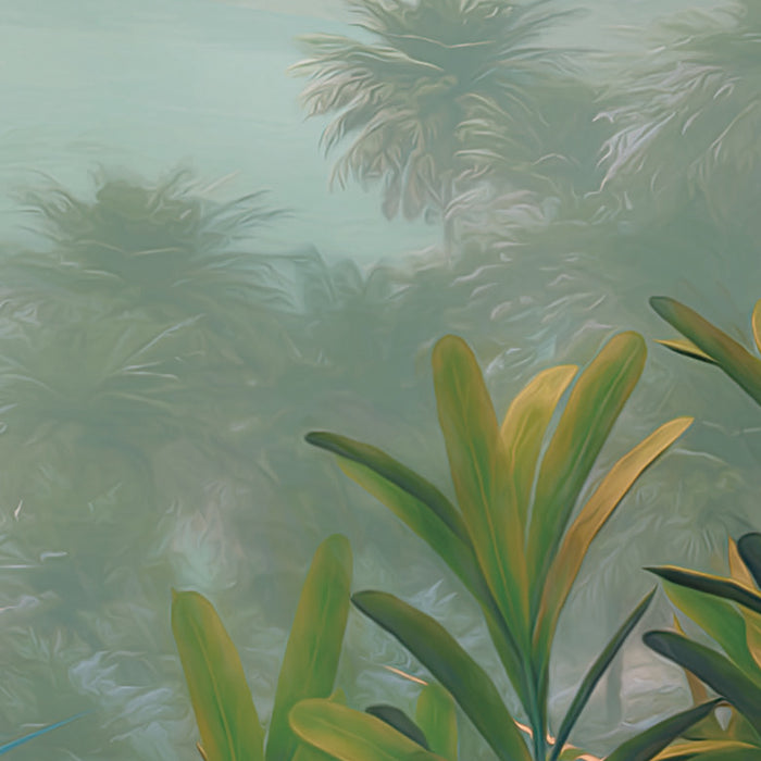 Digitaldruck Vlies Fototapete | Jungle Morning | 400 x 250 cm
