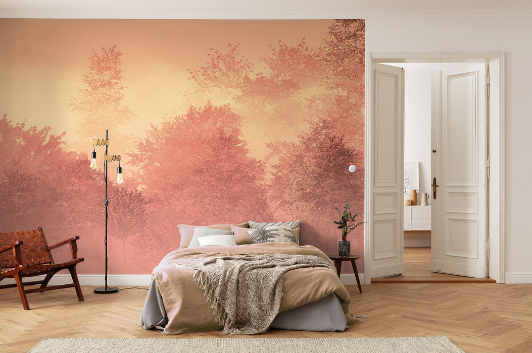 Digitaldruck Vlies Fototapete | Heartwood | 400 x 250 cm
