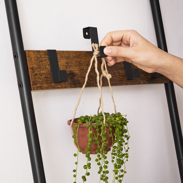 NEU | VASAGLE | Industriestil Handtuchleiter mit Haken