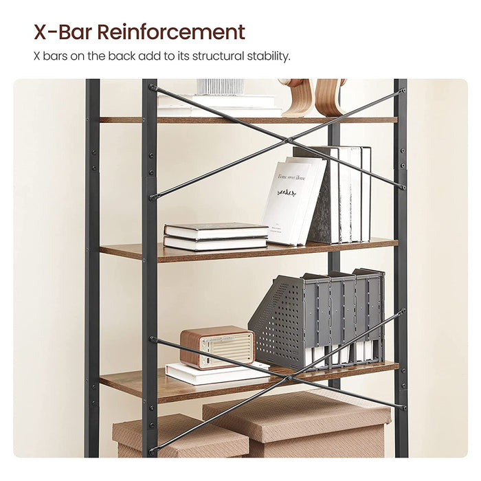 NEU | VASAGLE | Bücherregal mit 6 Ebenen