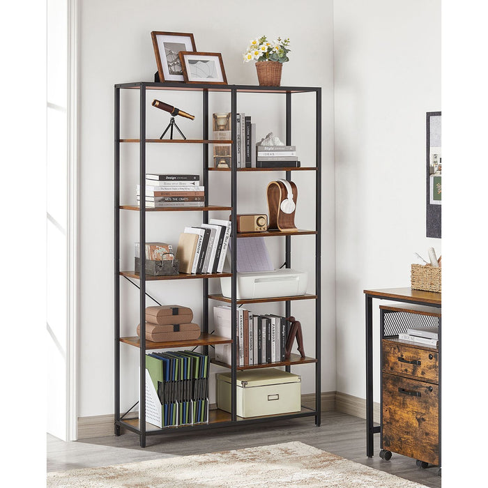 VASAGLE | Bücherregal mit offenen Fächern