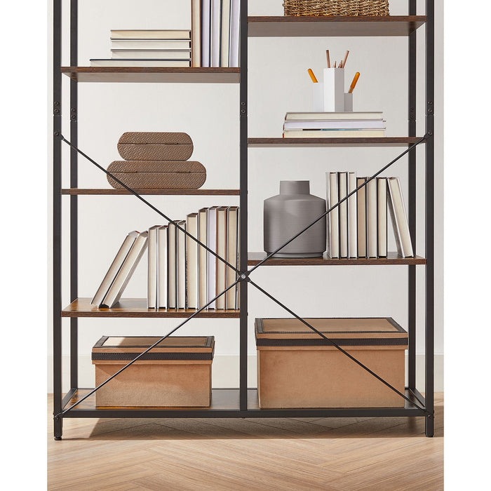 VASAGLE | Bücherregal mit offenen Fächern