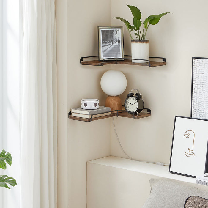 AUSLAUF VASAGLE | L- shaped Corner shelf LLS831B01