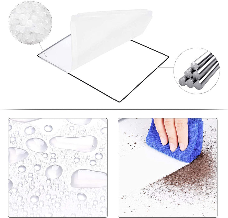 SONGMICS | Haustierkäfig für Kleintiere Weiß