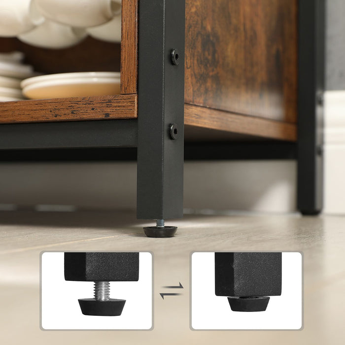 NEU | VASAGLE | Küchenschrank mit Schiebetüren