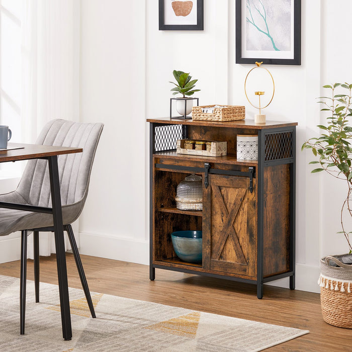 NEU | VASAGLE | Küchenschrank mit Schiebetür