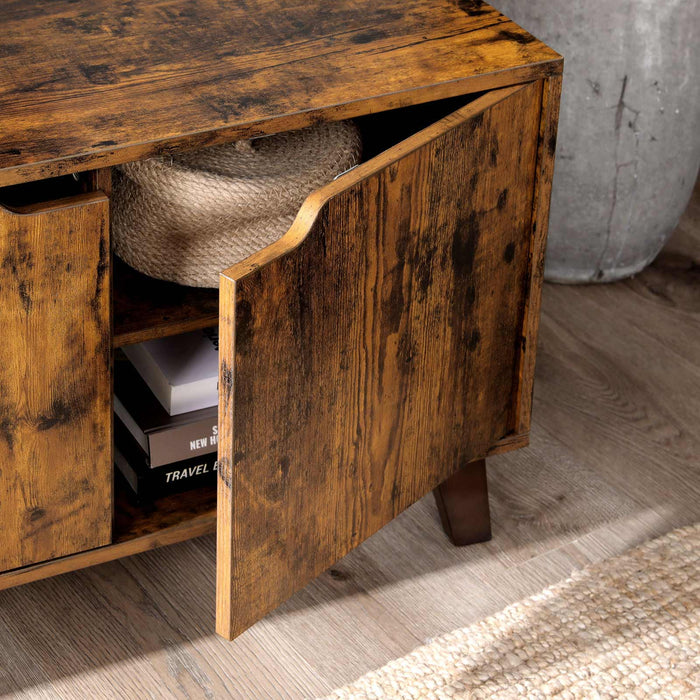 VASAGLE | Fernsehtisch mit 2 Türen