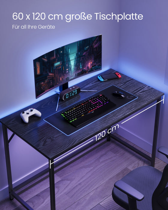 NEU | VASAGLE | Schreibtisch Industrie-Design schwarz