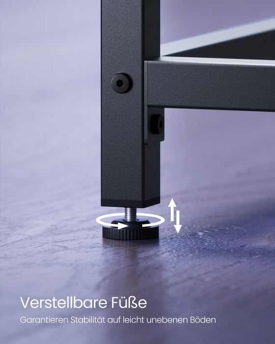 NEU | VASAGLE | Schreibtisch Industrie-Design schwarz