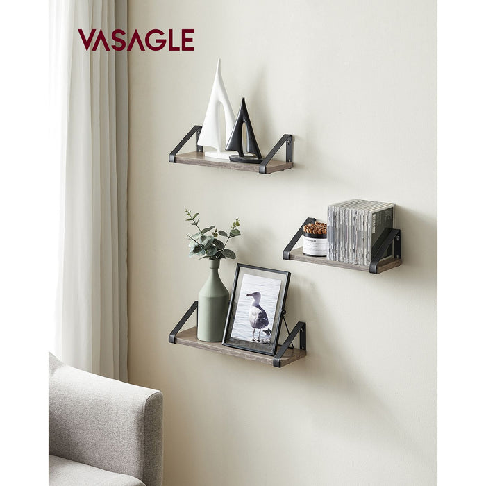 VASAGLE | Wandregal 3er Set