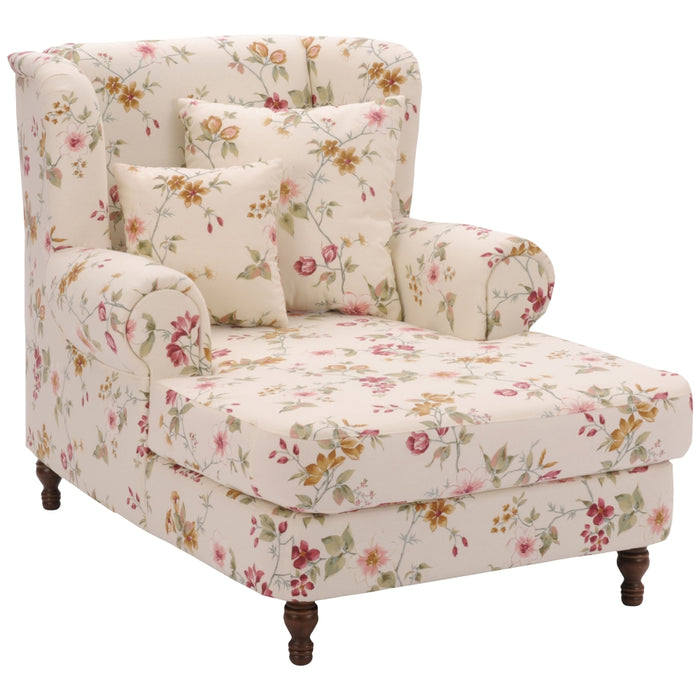 Mareille | Big-Sessel inkl. 2x Zierkissen 55x55cm + 40x40cm