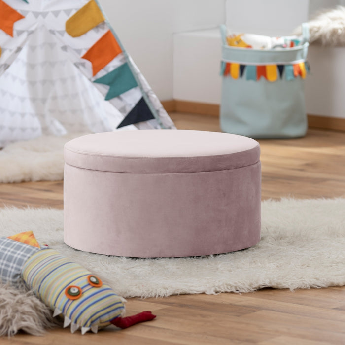 NEU Max Winzer | Moonlight | Hocker | Kinderhocker | Samtvelours | Füße Kunststoff Schwarz (Gleiter)