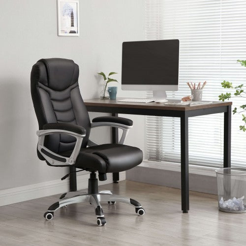 NEU | SONGMICS | Gut gepolsterter Chefsessel