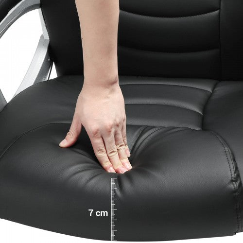 NEU | SONGMICS | Gut gepolsterter Chefsessel