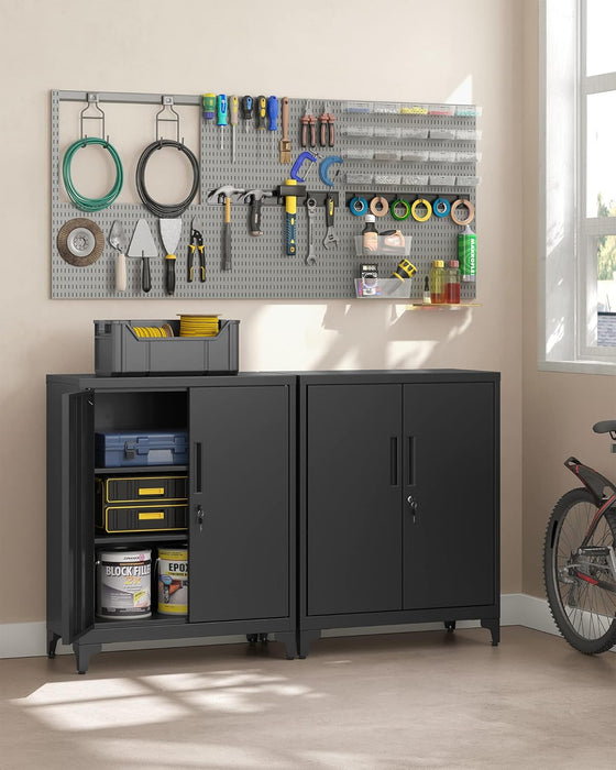 SONGMICS | Aufbewahrungsschrank aus Stahl