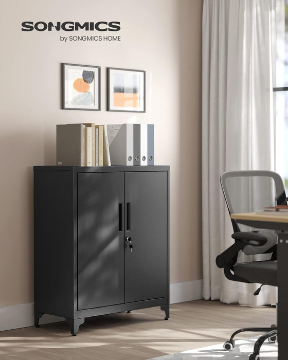 SONGMICS | Aufbewahrungsschrank aus Stahl