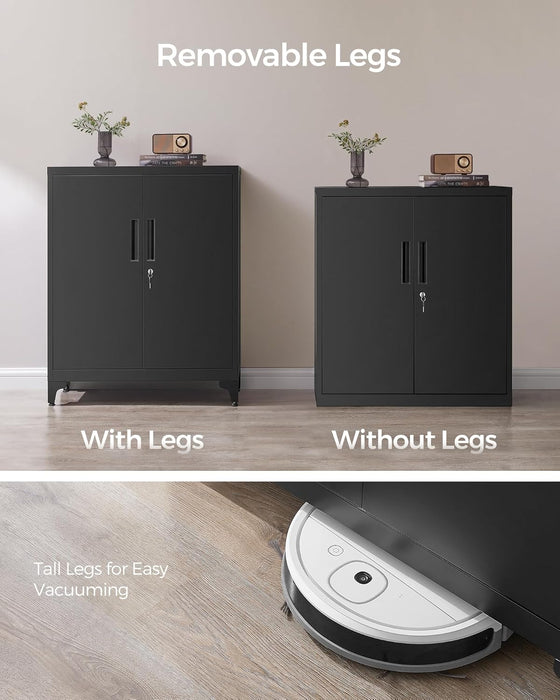 SONGMICS | Aufbewahrungsschrank aus Stahl