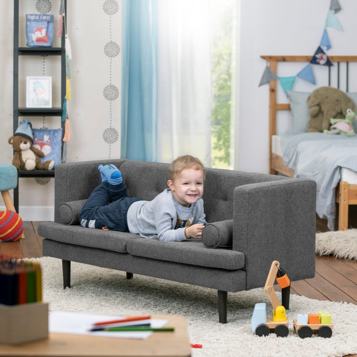 NEU Max Winzer | Orion | Sofa | Sofa 2-Sitzer | Flachgewebe | Füße Buche Schwarz (rund)