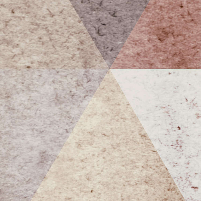 Digitaldruck Vlies Fototapete | Triangles Red | 400 x 250 cm