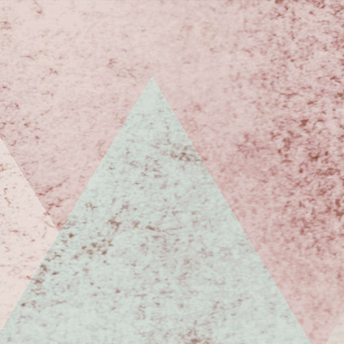 Digitaldruck Vlies Fototapete | Triangles Red | 400 x 250 cm