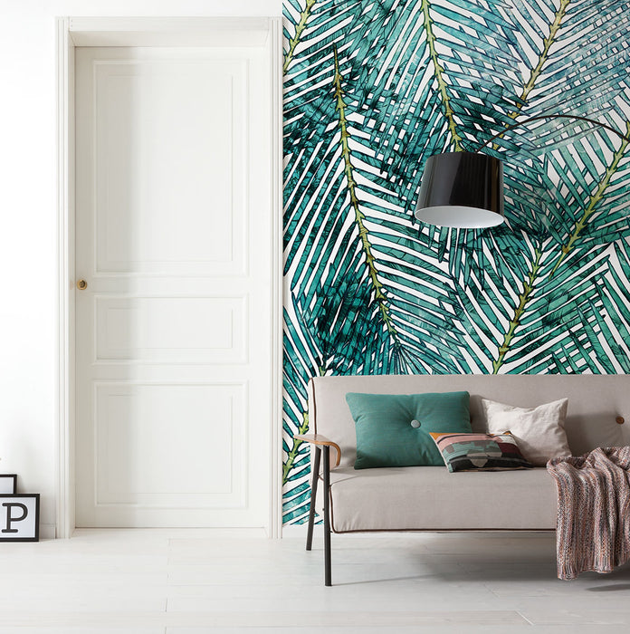 Digitaldruck Vlies Fototapete | Palm Canopy | 200 x 250 cm
