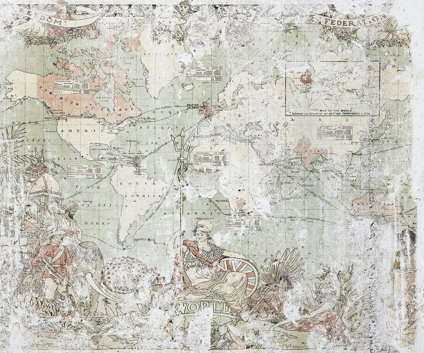Digitaldruck Vlies Fototapete | British Empire | 300 x 250 cm