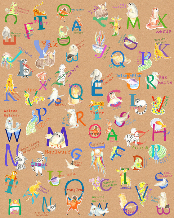 Digitaldruck Vlies Fototapete | Animals A | Z
