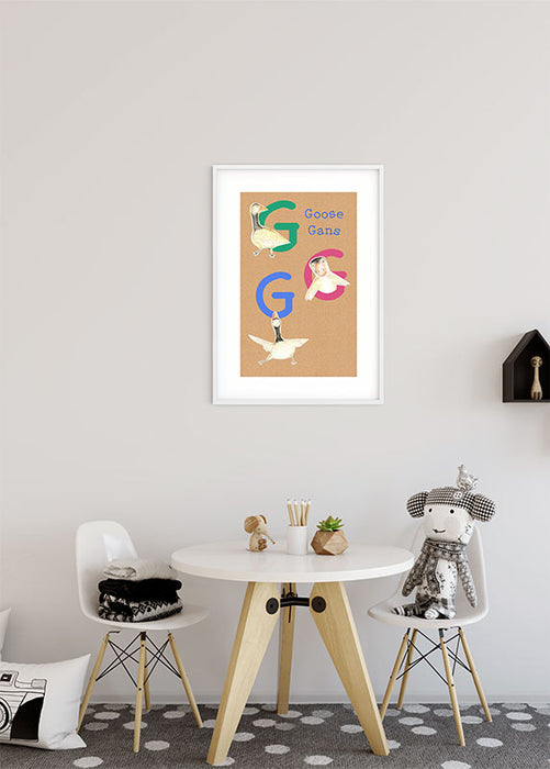 Wandbild - ABC Animal G