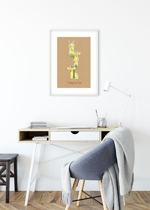 Wandbild - ABC Animal I