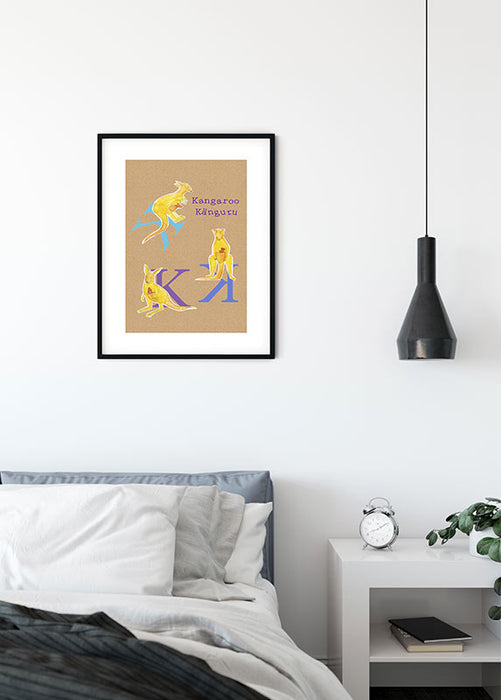 Wandbild - ABC Animal K