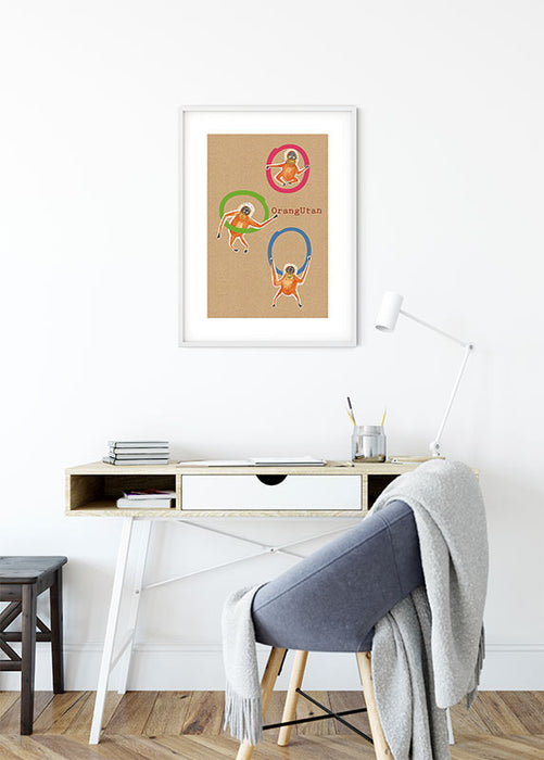 Wandbild - ABC Animal O