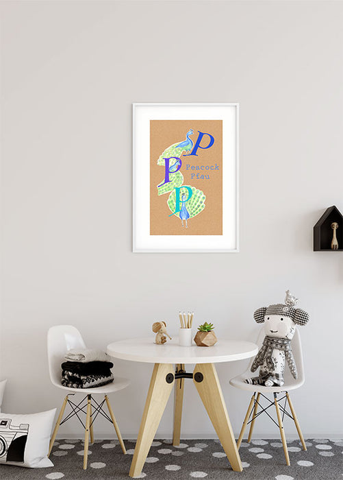 Wandbild - ABC Animal P