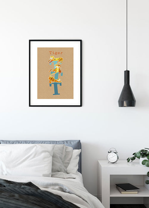 Wandbild - ABC Animal T