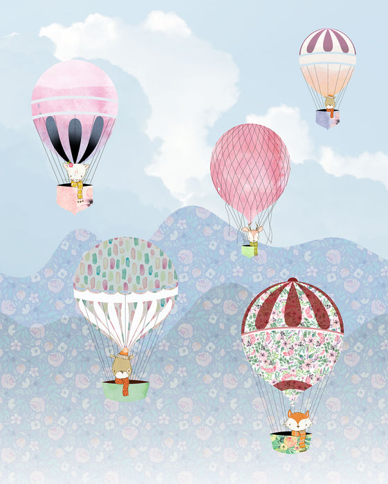Digitaldruck Vlies Fototapete | Happy Balloon