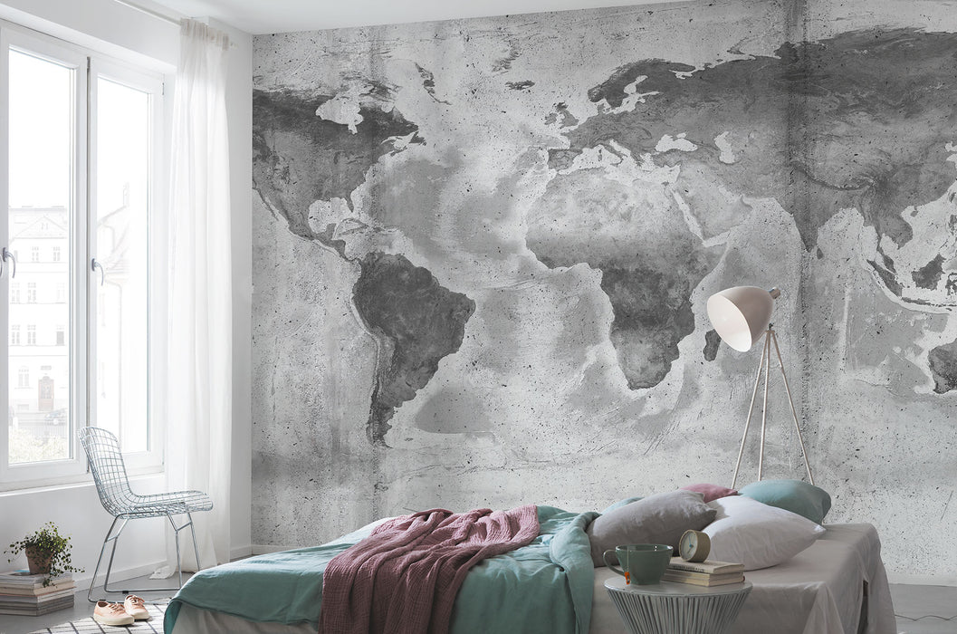 Digitaldruck Vlies Fototapete | Concrete World | 500 x 250 cm