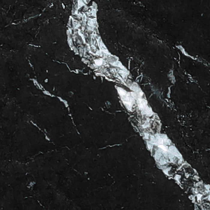 Digitaldruck Vlies Fototapete | Marble Nero | 400 x 250 cm