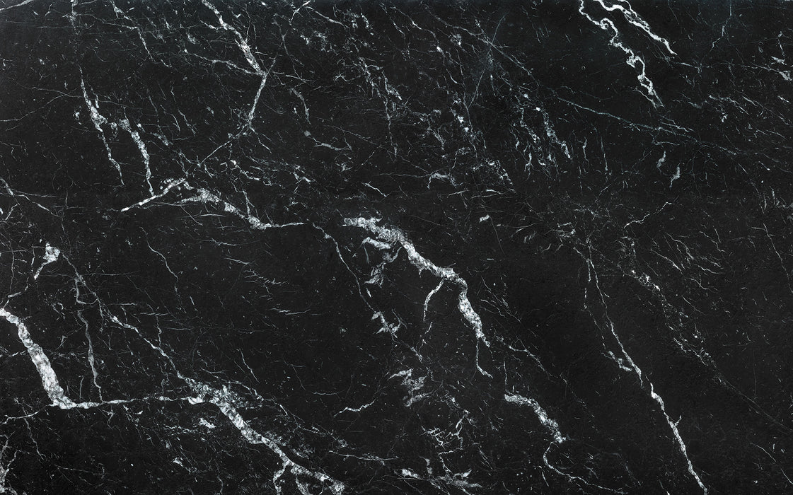 Digitaldruck Vlies Fototapete | Marble Nero | 400 x 250 cm