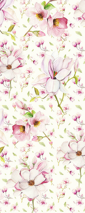 Digitaldruck Vlies Fototapete | Magnolia Panel | 100 x 250 cm