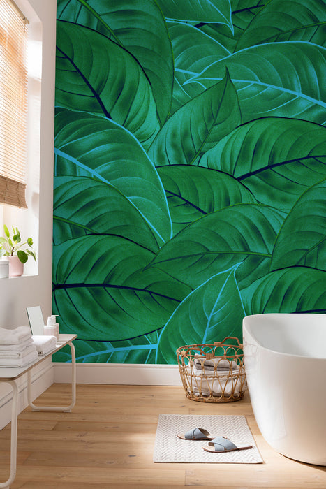 Digitaldruck Vlies Fototapete | Jungle Leaves | 200 x 250 cm