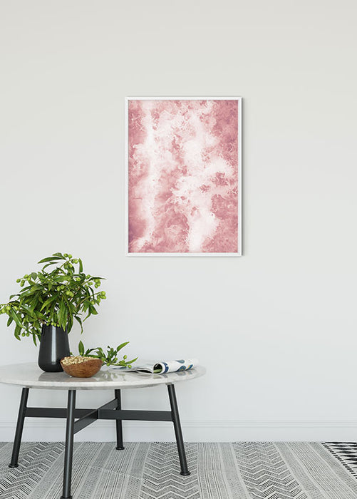 Komar NEU | Wandbild - Pink Bubbles - Größe 50 x 70 cm