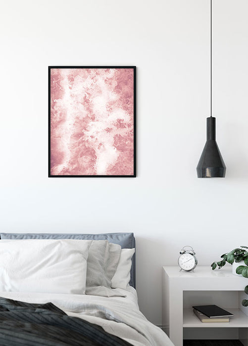 Komar NEU | Wandbild - Pink Bubbles - Größe 50 x 70 cm