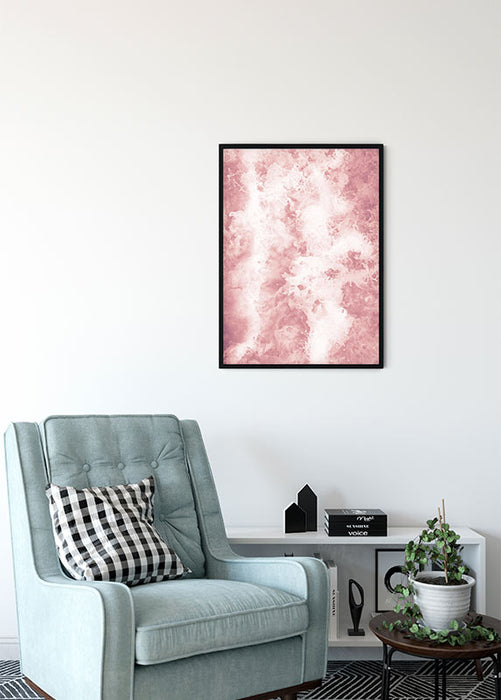 Komar NEU | Wandbild - Pink Bubbles - Größe 30 x 40 cm