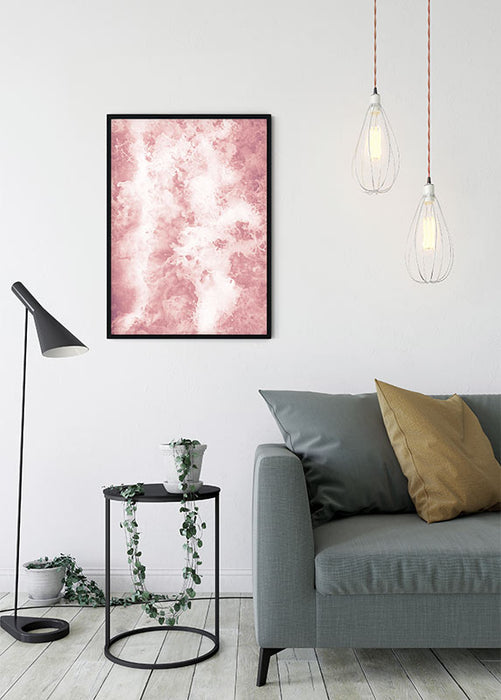 Komar NEU | Wandbild - Pink Bubbles - Größe 30 x 40 cm